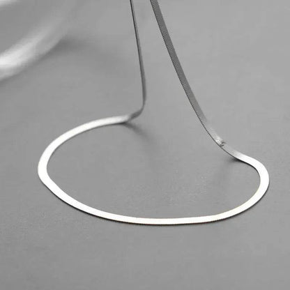 cold wind European and American Simple minimalist necklace women