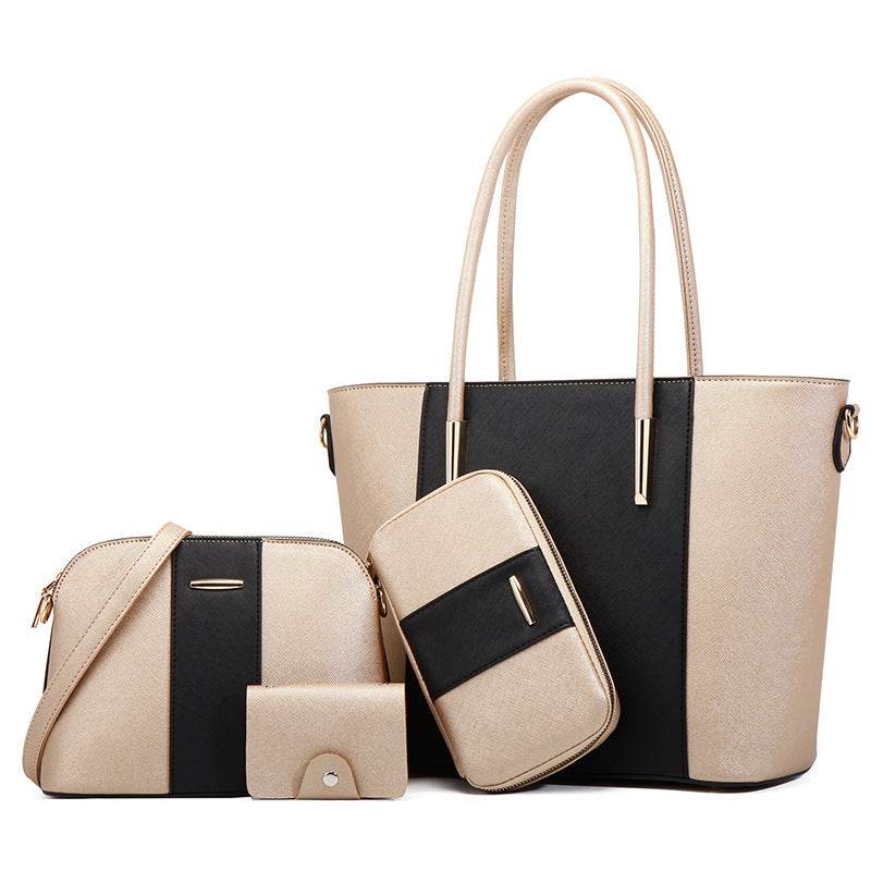 Fashion Women'S Bag, Cross-Border Mother and child Bag set, Portable Diagonal Bag set