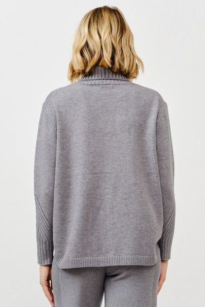 Cozy Turtleneck Knit Pullover