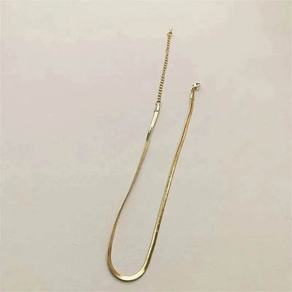 cold wind European and American Simple minimalist necklace women