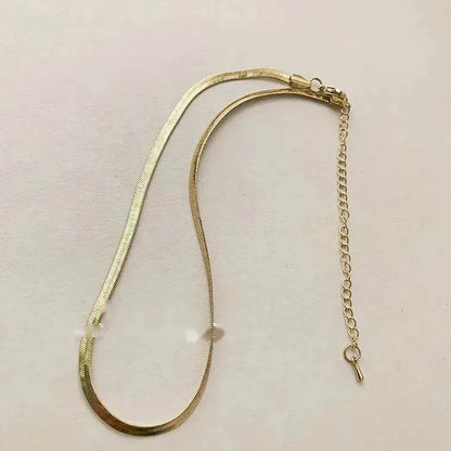 cold wind European and American Simple minimalist necklace women