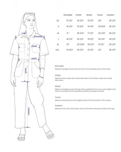 Women's Cloud Grey Twill Jumpsuit